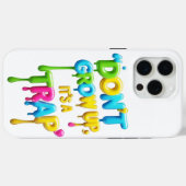 大人の階段を登るな、罠だ！ | 面白い名言 iPhone &  Case-Mate iPhoneケース (裏面 (横))