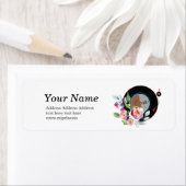 大人の音楽差出人住所シール ラベル (インサイチュ)