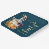 大人の31歳誕生日ウィスキー ペーパープレート (傾斜あり)