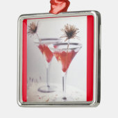 **大人の「応援」**カッコいいクリスマス飾り メタルオーナメント (左)