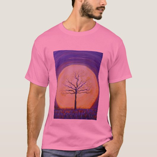 大人のbascのティーのワイシャツ現在の時 tシャツ (正面)