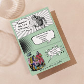 大人のSFパーティーSFエイリアン漫画 招待状