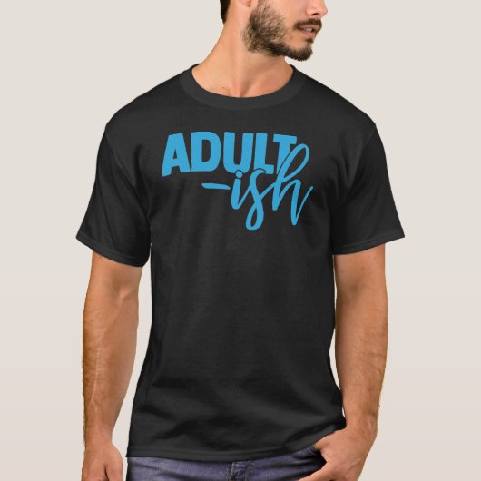 大人ぶった Tシャツ (正面)