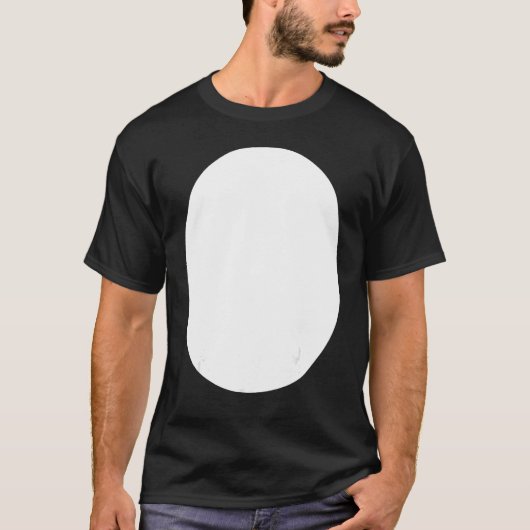 大人も子供も使えるペンギンのハロウィンコスチューム Tシャツ (正面)