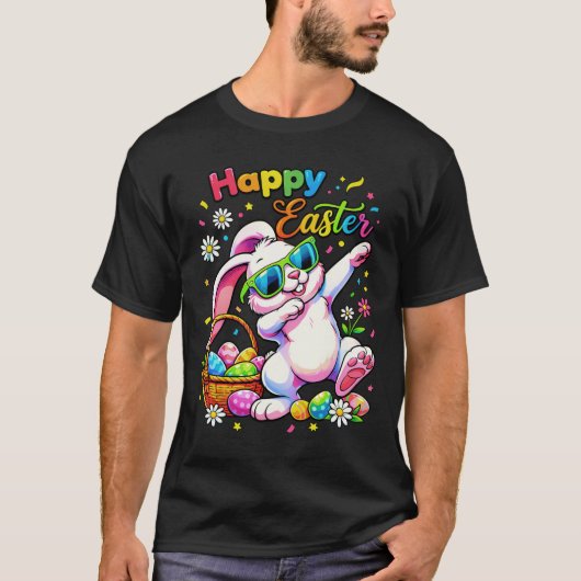 大人も子供も！ハッピーイースターデイTシャツ Tシャツ (正面)