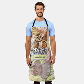 大人エプロン：私のパパ私の古い離れ私() エプロン (着用した状態)