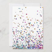 大人カラフル合同誕生日パーティー 招待状 (裏面)