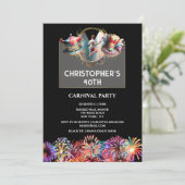 大人サーカスカーニバル不機嫌ハッター花火パーティー 招待状 (スタンド正面)