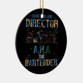 大人デイサービスディレクターA.K.A.バーテンダーDri セラミックオーナメント (右)