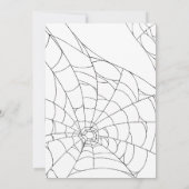 大人ハロウィンパーティーのためのカクテルパーティー 招待状 (裏面)