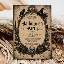 大人ハロウィンパーティー ビンテージ スカル