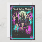 大人ハロウィン・パーティー　魔女の夜会 招待状 (裏面)