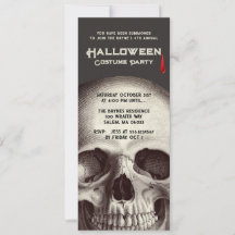 大人ハロウィーンの衣装パーティースカル