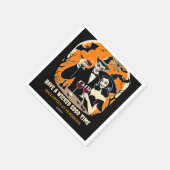 大人ハロウィーン邪悪なグッドタイムパーティー食器 スタンダードカクテルナプキン (角)