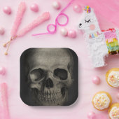 大人ハローウィンパーティスクルクル ペーパープレート (パーティー)