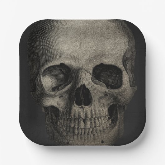 大人ハローウィンパーティスクルクル ペーパープレート (正面)