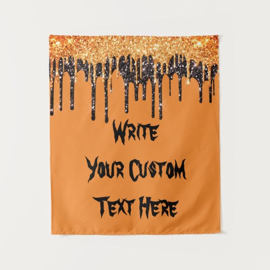 大人ハローウィンパーティフォトブース背景プロップ タペストリー (正面)