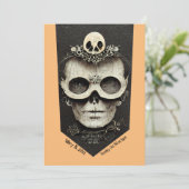 大人ハローウィンパーティヴィンテージスチームパンク招待状 招待状 (スタンド正面)