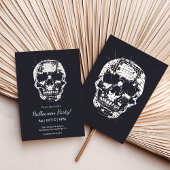 大人ハローウィンパーティ招待状ディスコスカルテーマ 招待状