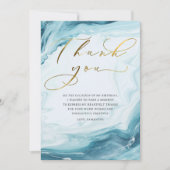 大人パーソナライズされた誕生日サンキューカード サンキューカード (正面)