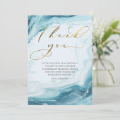 大人パーソナライズされた誕生日サンキューカード サンキューカード (スタンド正面)