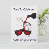 ****大人パーティーの招待状**** 招待状 (スタンド正面)