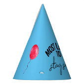 大人パーティー帽子、しらふさ パーティーハット (左)