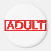 大人切手 マグネット (正面)