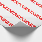 大人切手 ラッピングペーパー (角)