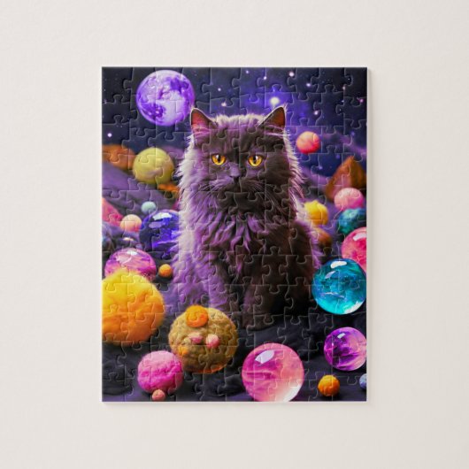 大人向けのかわいい猫パズル  ジグソーパズル (縦)
