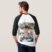 大人向けの運転教育 Tシャツ (裏面フル)