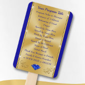 大人向けの、特別な誕生日パーティープログラム ハンドファン