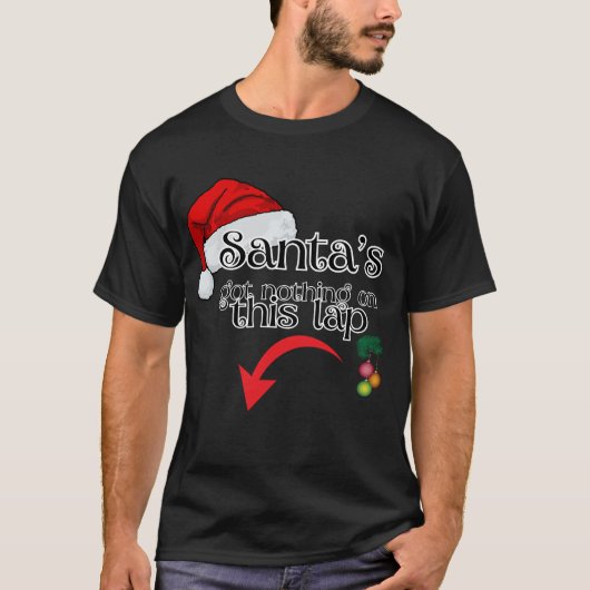 大人向けクリスマスのユーモア  Tシャツ (正面)