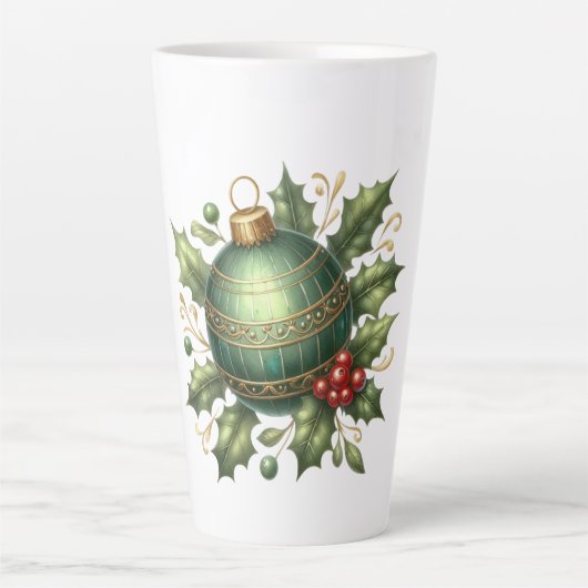 大人向けクリスマスラテマグ カフェラテマグ (正面)