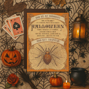 大人向けハロウィンパーティーのお誘い 招待状