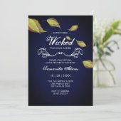 大人向けハロウィン招待状 コスチュームパーティー 招待状 (スタンド正面)