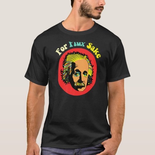 大人向けフラックス用物理パン Tシャツ (正面)