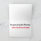 "大人向けユーモア - 思いのままに「あなたの望み通りに」" シーズンカード (内部)