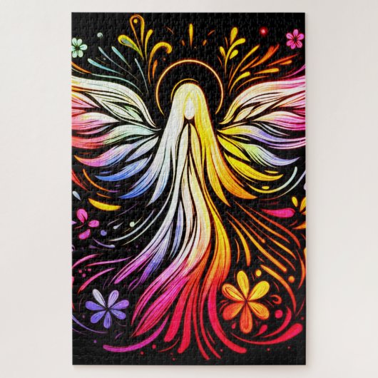 大人向けレトロエンジェルポスター 20x30 1014ピース ジグソーパズル (縦)