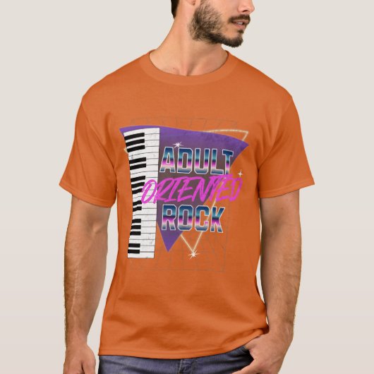 大人向けロックAORギフト Tシャツ (正面)