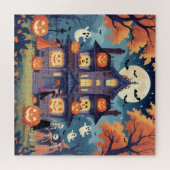 大人向けヴィンテージ ハロウィンパズル ジグソーパズル (横)