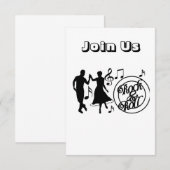 "大人向け"パーティーの招待状　あらゆる楽しい行事に 招待状 (正面/裏面)