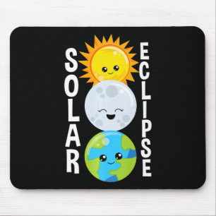 大人太陽のの幼児と子供のためのEclipse マウスパッド