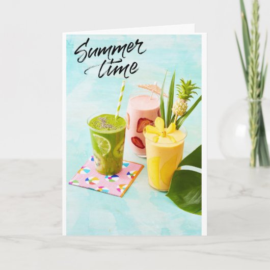 大人威厳がある誕生日楽しむ カード (正面)