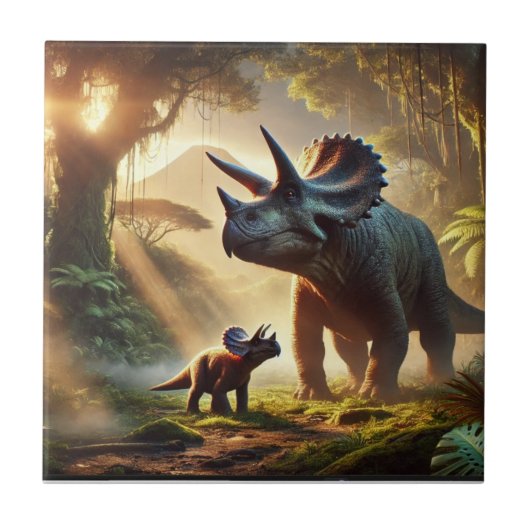 大人威厳のあるの三毛虫 タイル (正面)