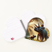 大人威厳のあるの三毛虫 ノートブック (内部)