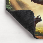 大人威厳のあるの三毛虫 マウスパッド (コーナー)