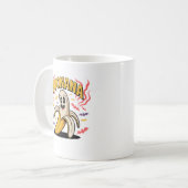 大人子供用お化けバナナ コスチューム コーヒーマグカップ (正面左)