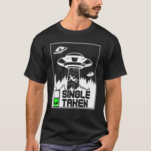 大人用エイリアンUfoグリーンエリア51 4 Tシャツ (正面)