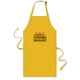 大人用エプロン Love & Friends Everyday Apron ロングエプロン